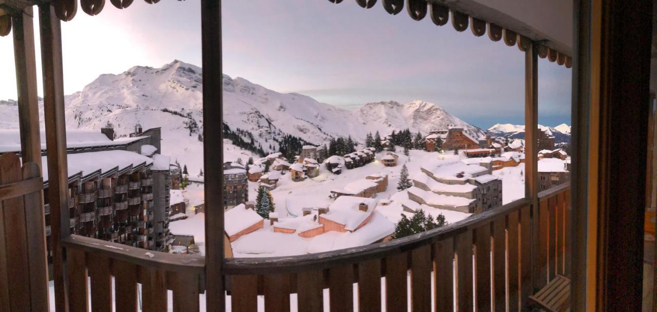 Charmant T2 Classe 3 Etoiles, Les Crozats, Magnifique Vue Montagne Avoriaz Exteriér fotografie