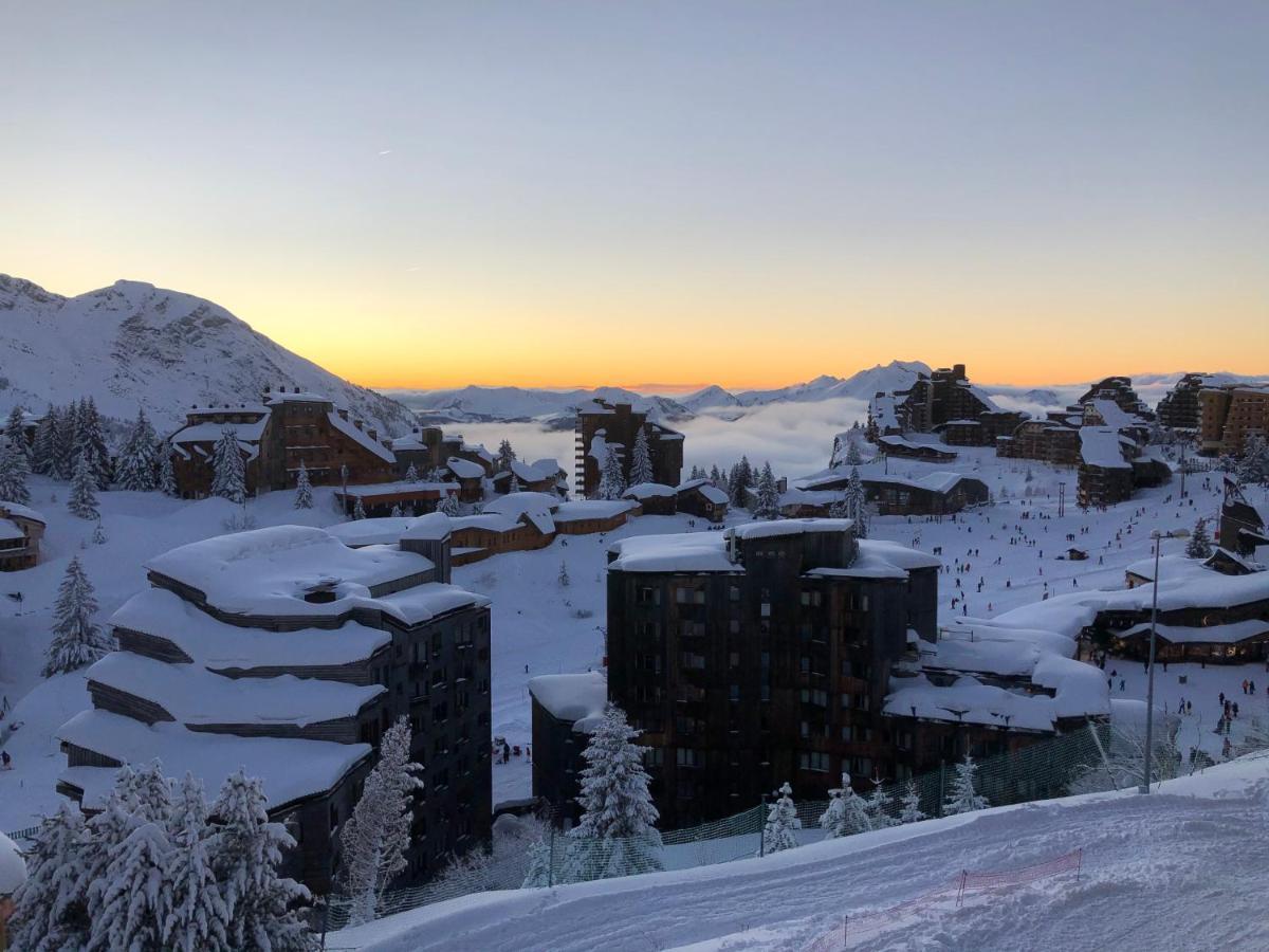 Charmant T2 Classe 3 Etoiles, Les Crozats, Magnifique Vue Montagne Avoriaz Exteriér fotografie