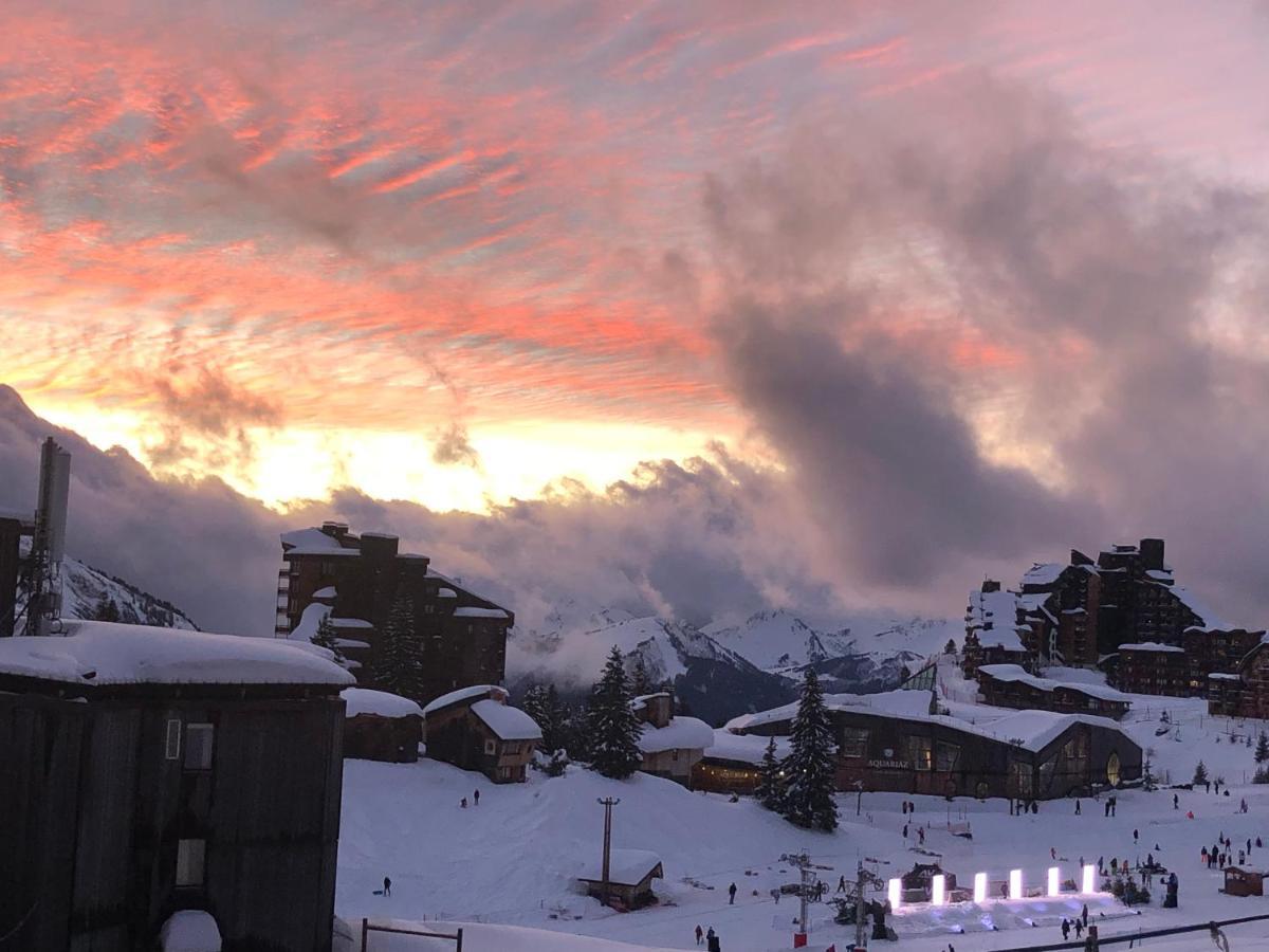 Charmant T2 Classe 3 Etoiles, Les Crozats, Magnifique Vue Montagne Avoriaz Exteriér fotografie