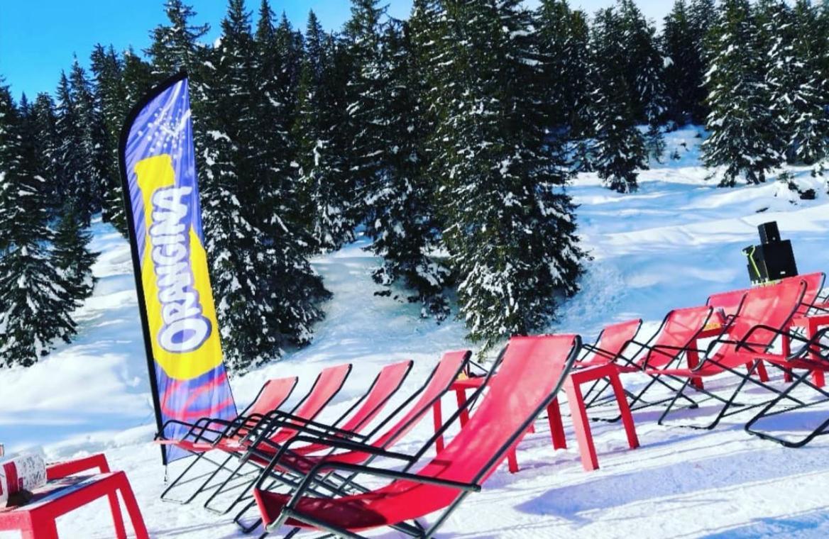 Charmant T2 Classe 3 Etoiles, Les Crozats, Magnifique Vue Montagne Avoriaz Exteriér fotografie