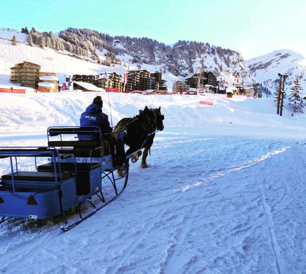 Charmant T2 Classe 3 Etoiles, Les Crozats, Magnifique Vue Montagne Avoriaz Exteriér fotografie