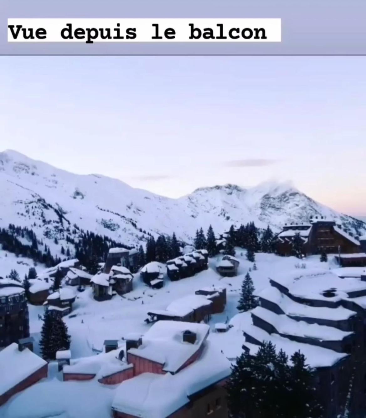 Charmant T2 Classe 3 Etoiles, Les Crozats, Magnifique Vue Montagne Avoriaz Exteriér fotografie